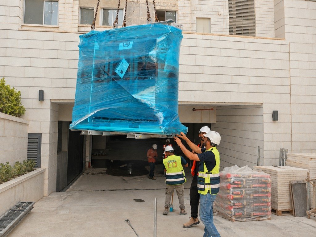 עבודות מתח גבוה בשטח 3